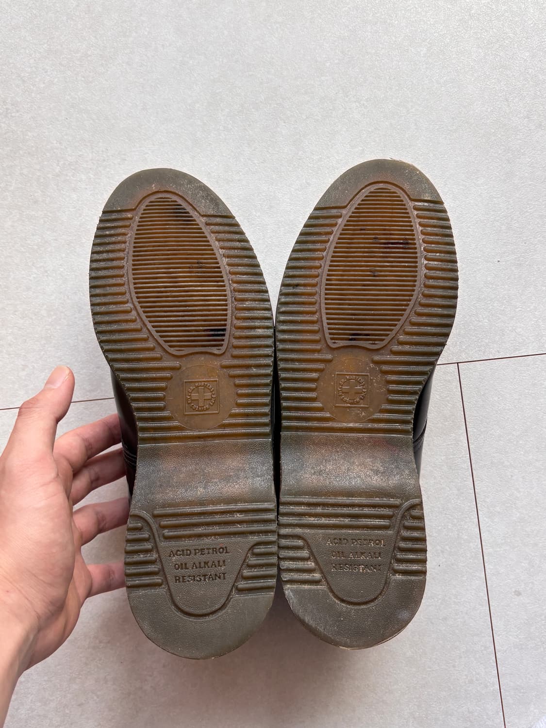 닥터마틴 2홀 더비 브룩 체리버건디 UK8 상품이미지4