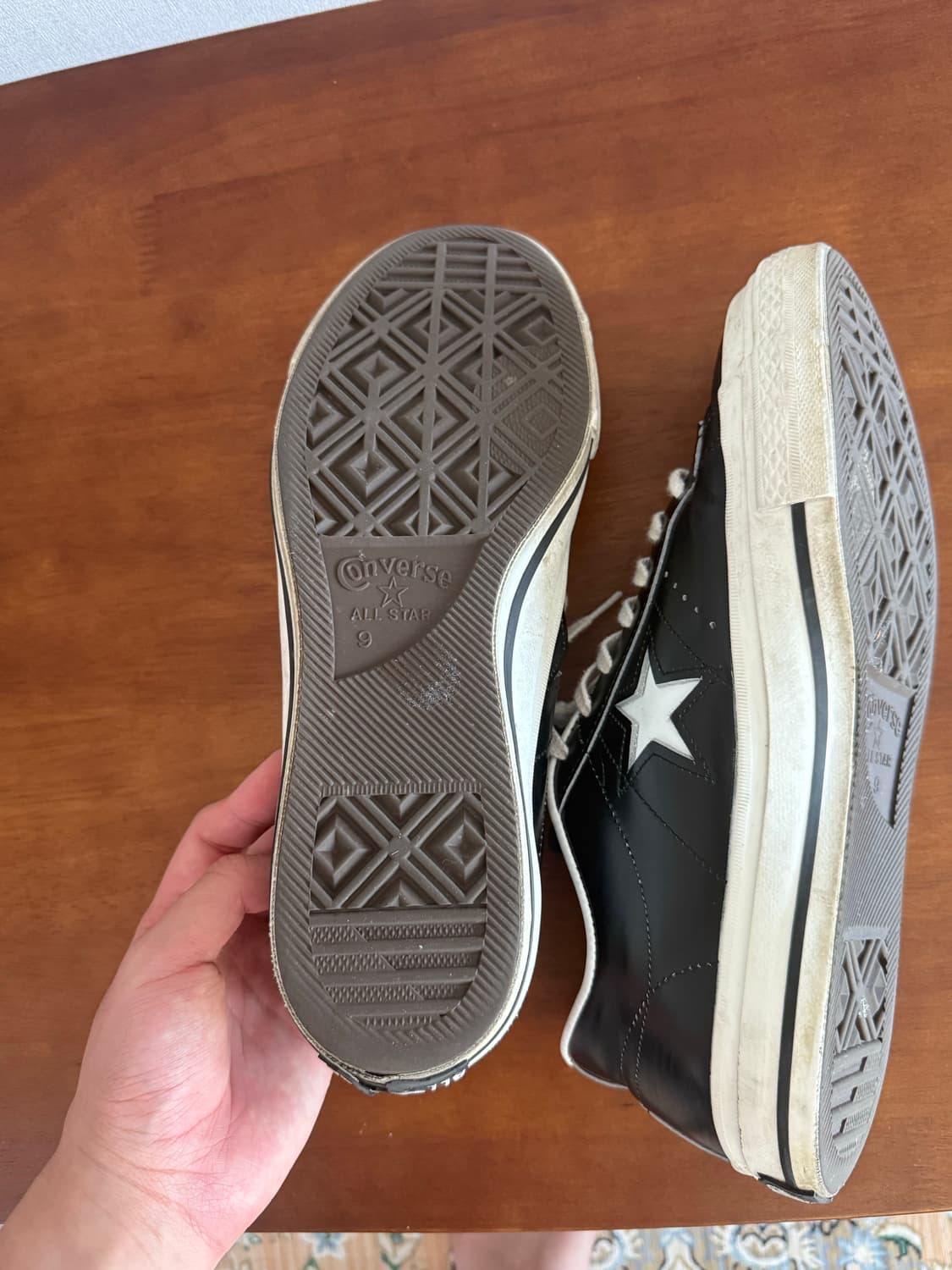 [컨버스] 원스타 로우 블랙 270 상품이미지3