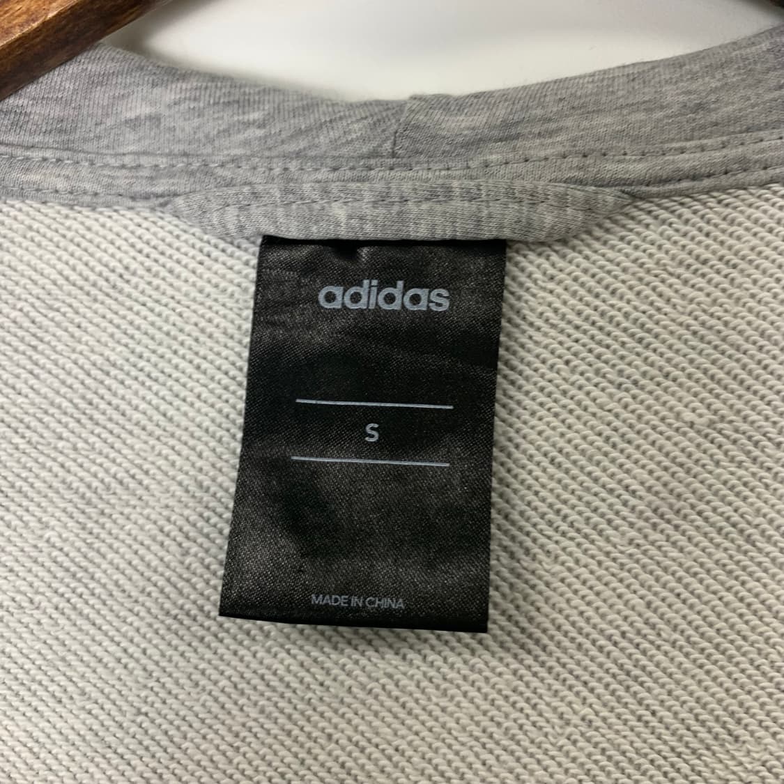 아디다스 그레이 사이드라인 후드집업 상품이미지6