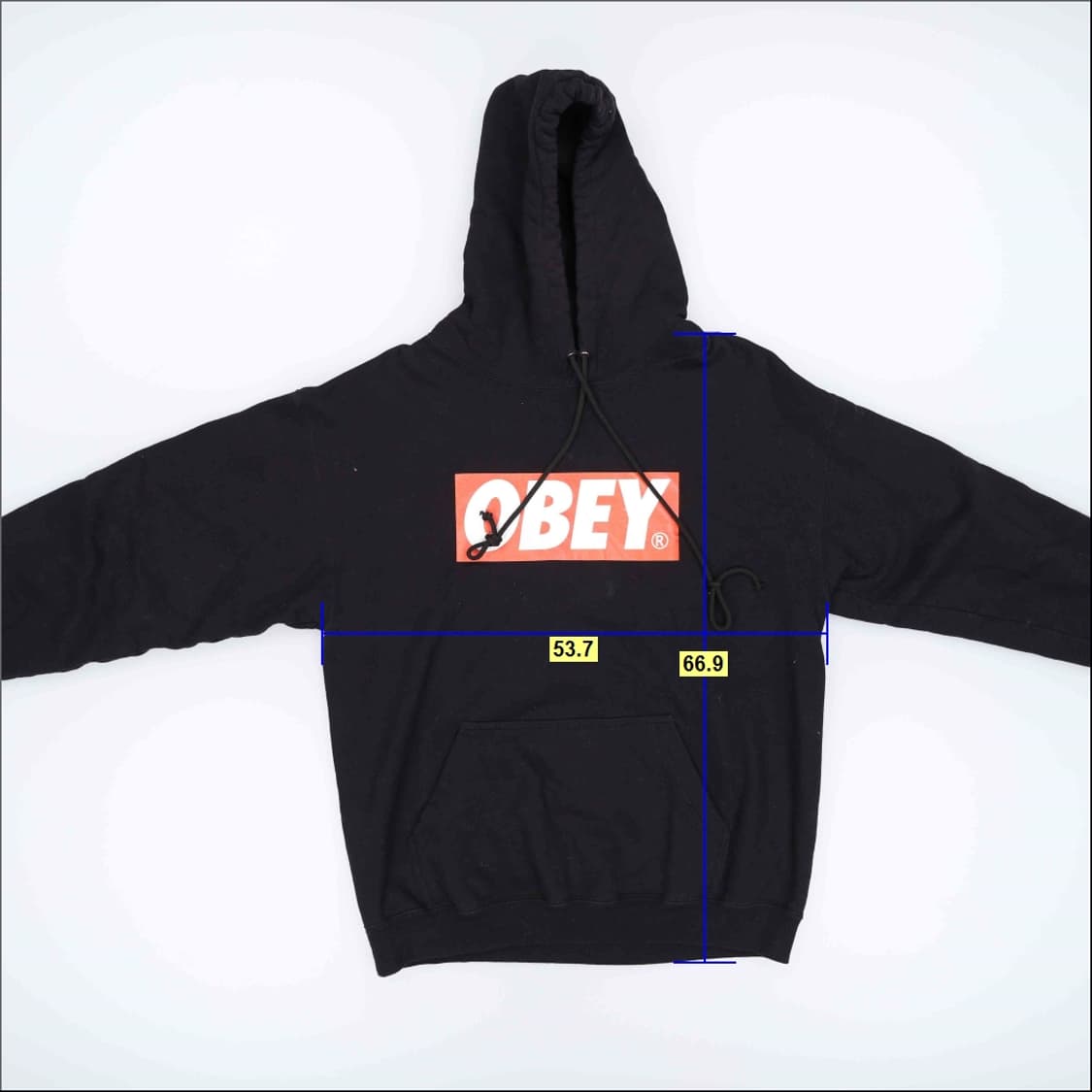 [L] 오베이 프린팅 오버핏 후드티 1223H2 상품이미지5