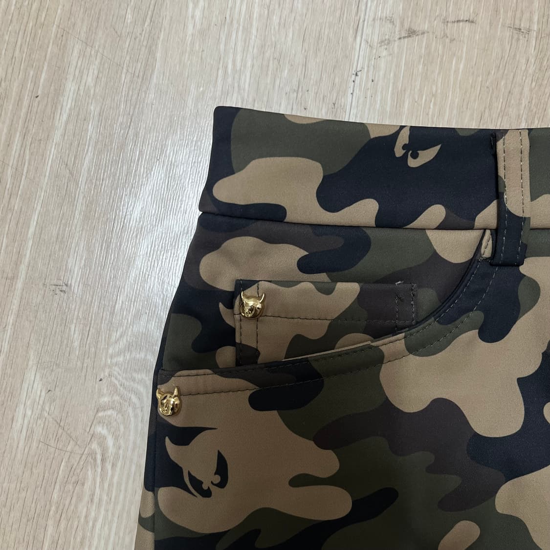 WAAC 여성 카모플라쥬 골프 스커트 치마 0사이즈 상품이미지4