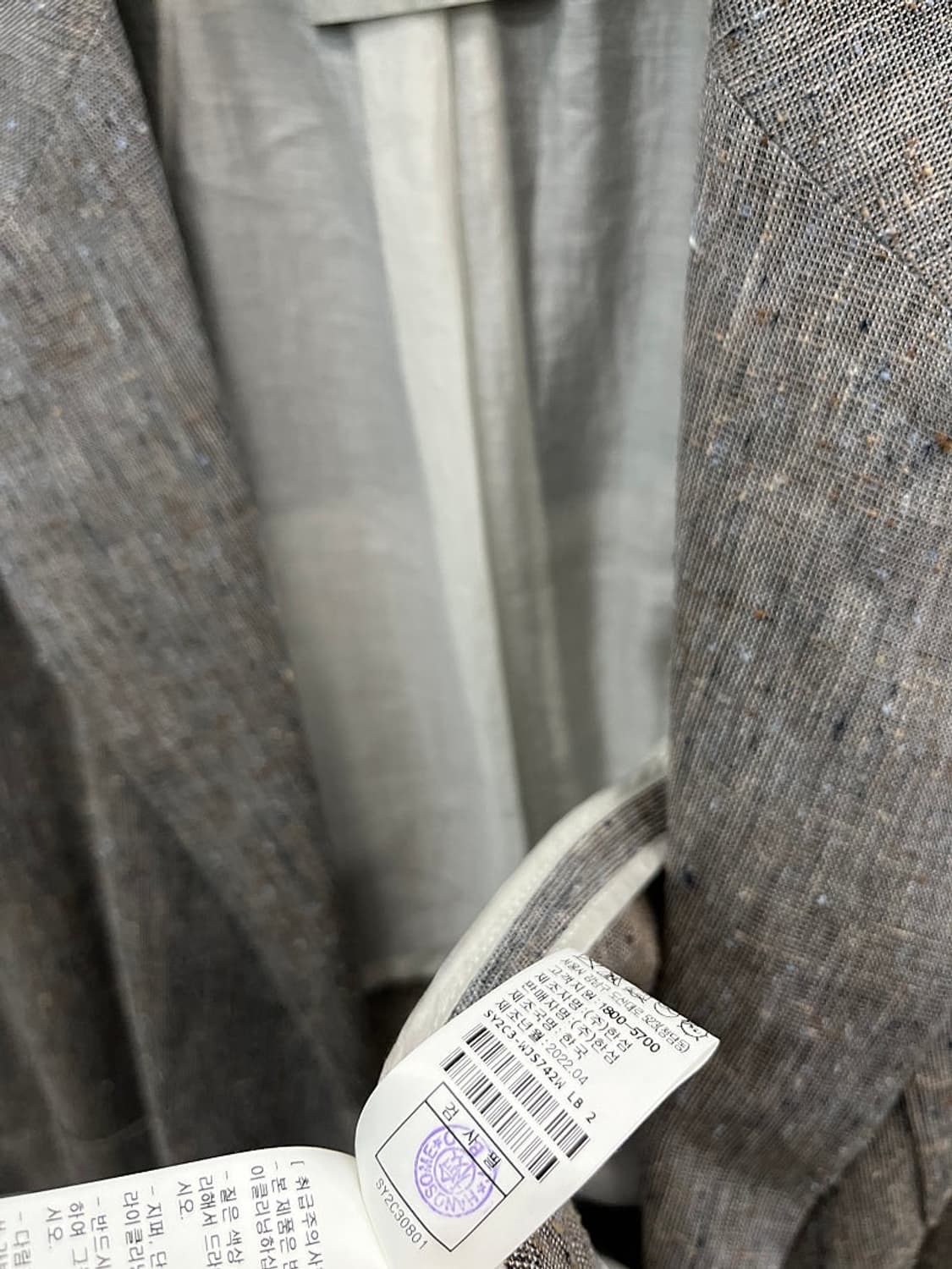 여) 시스템 오버 린넨자켓  상품이미지9