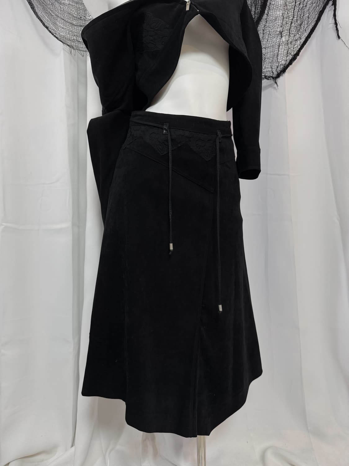 lace corset jacket, skirt set 상품이미지7