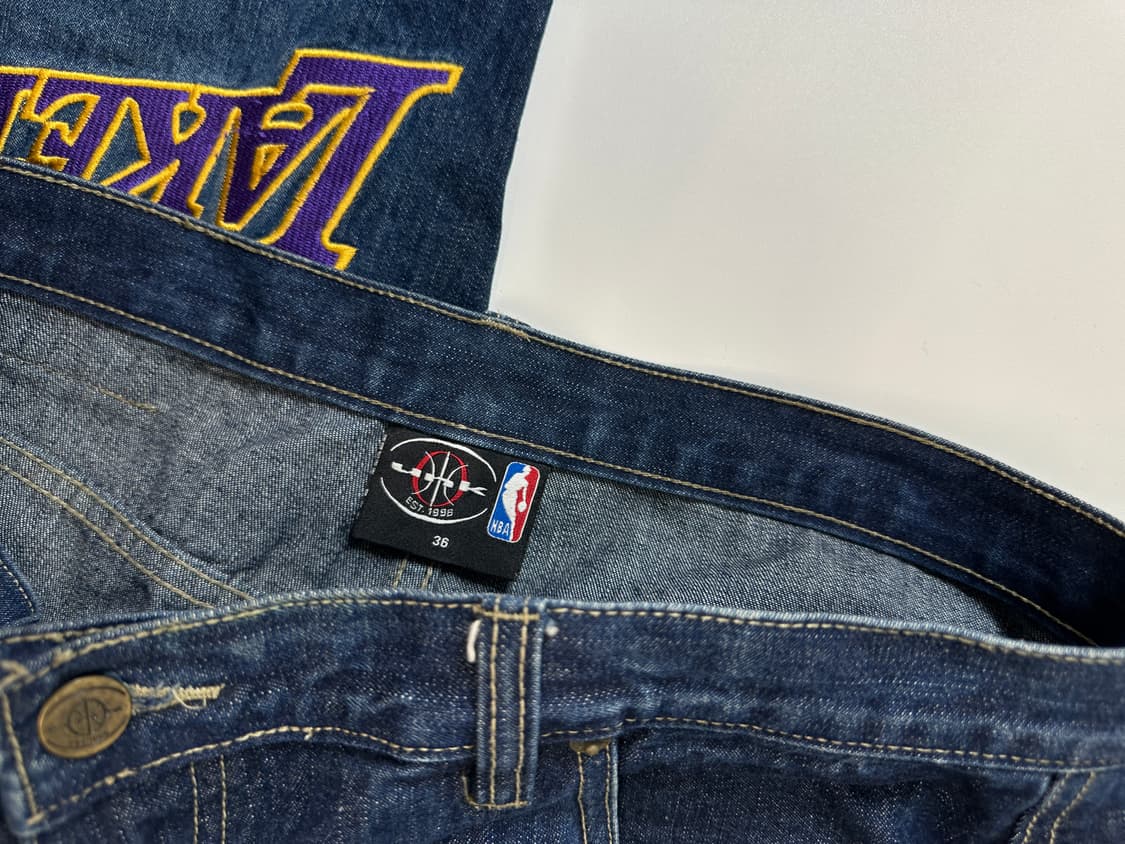 NBA 패치 워크 데님 36  상품이미지4