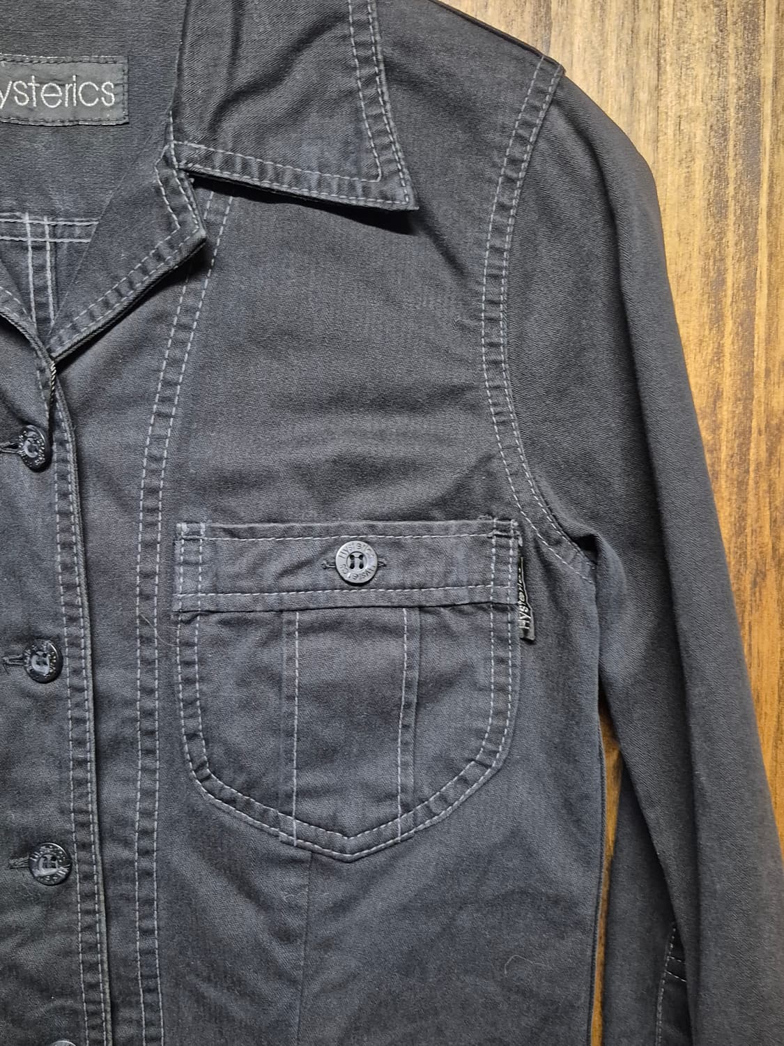 HYSTERIC GLAMOUR BLACK SHIRT  상품이미지4