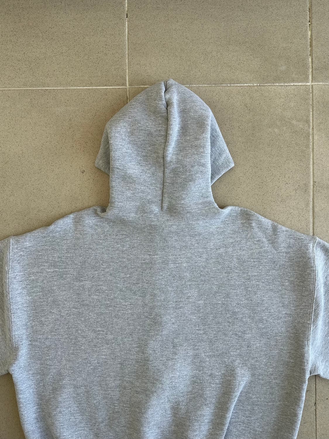 90s 빈티지 러셀 후드집업 그레이 XL 상품이미지5
