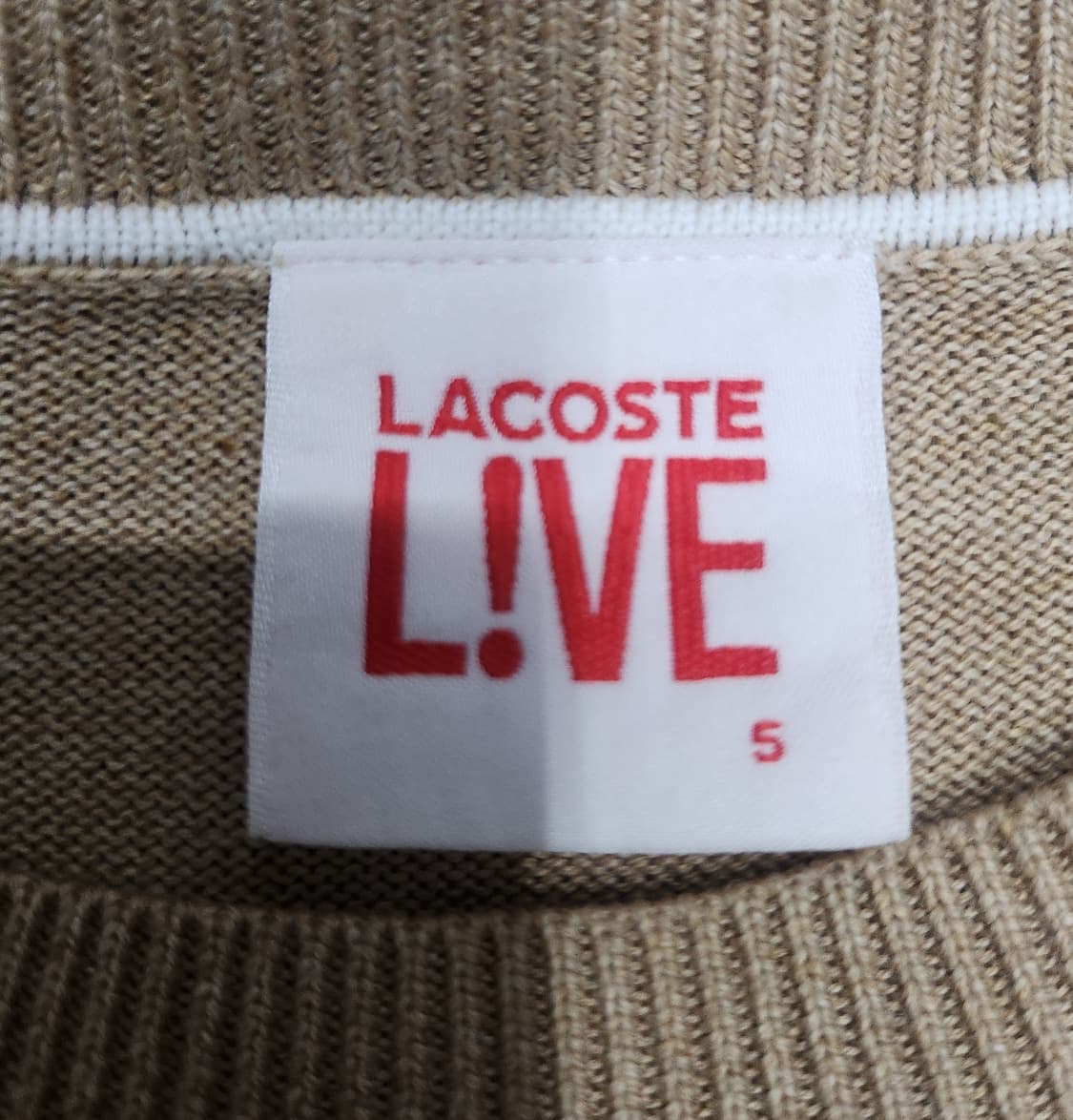 라코스테 라이브 컬러블록 니트 5사이즈 (95-100사이즈감) 상품이미지3