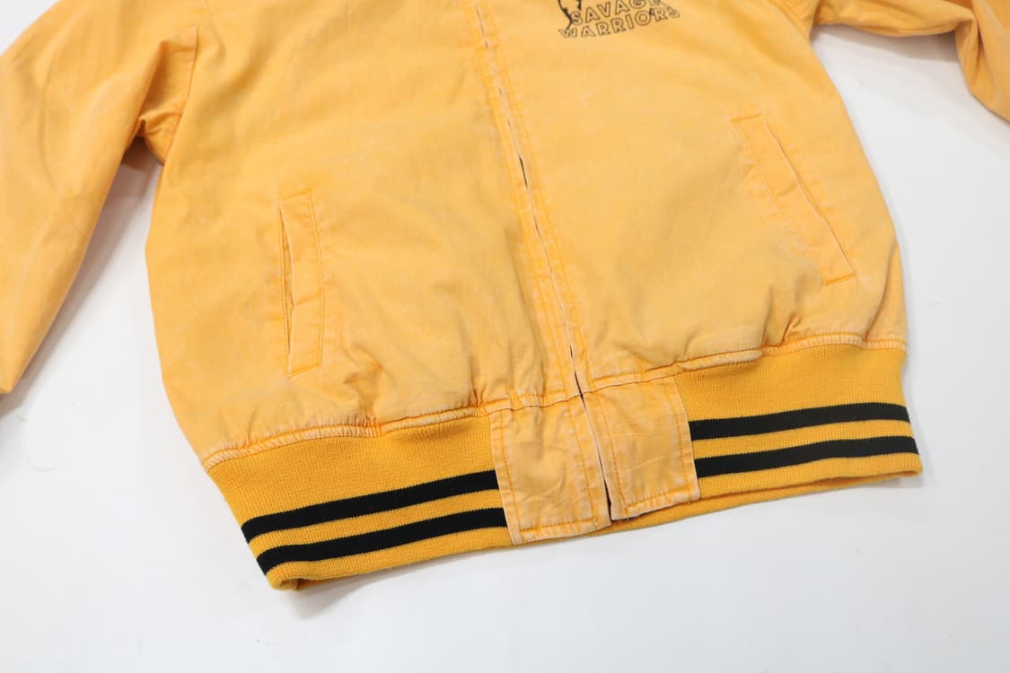 로데오크라운즈 리버시블 옐로우 워싱 불독 바시티 자켓 (2) 상품이미지4