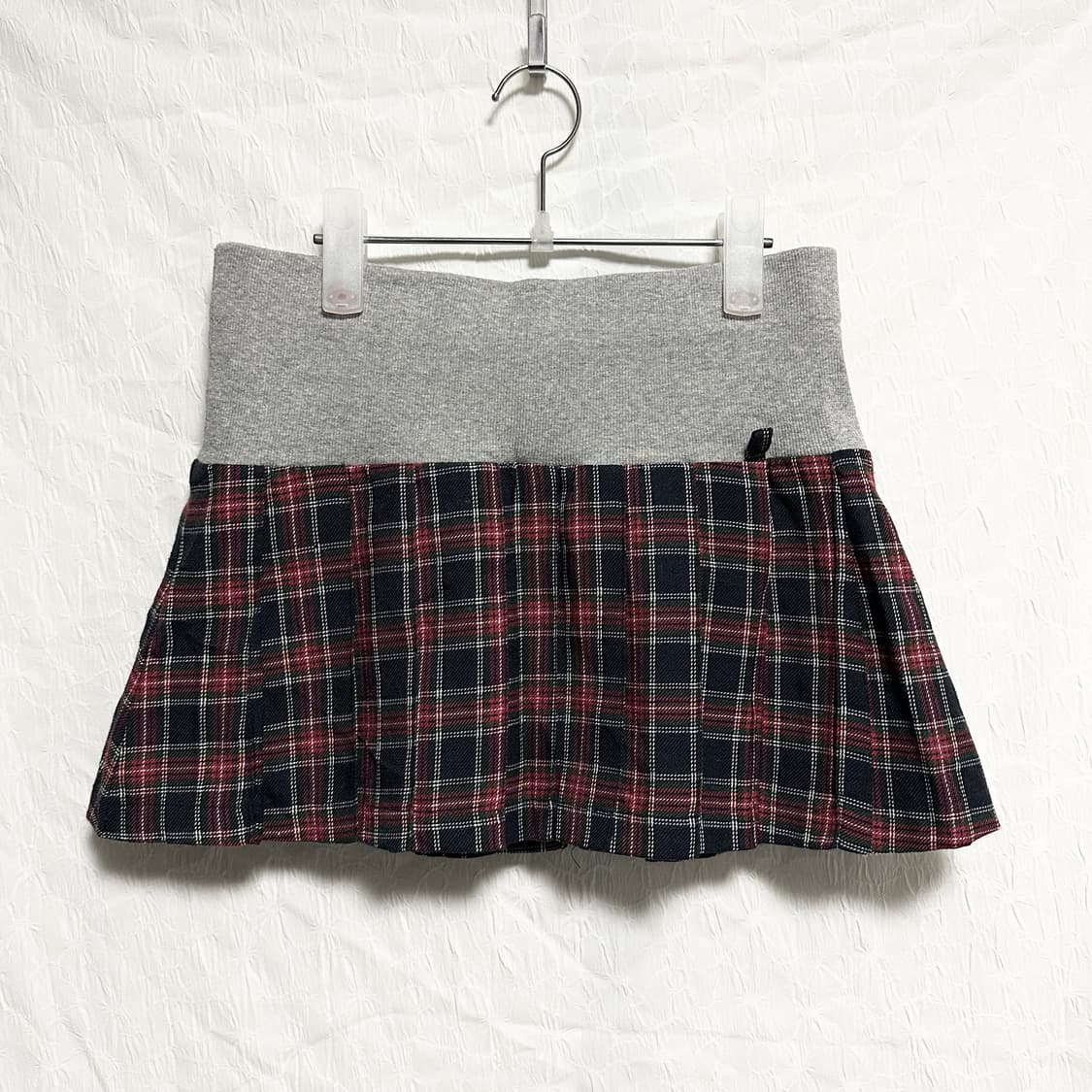 빈티지 lizlisa doll 리즈리사돌 펑크 타탄 체크 스커트 상품이미지1