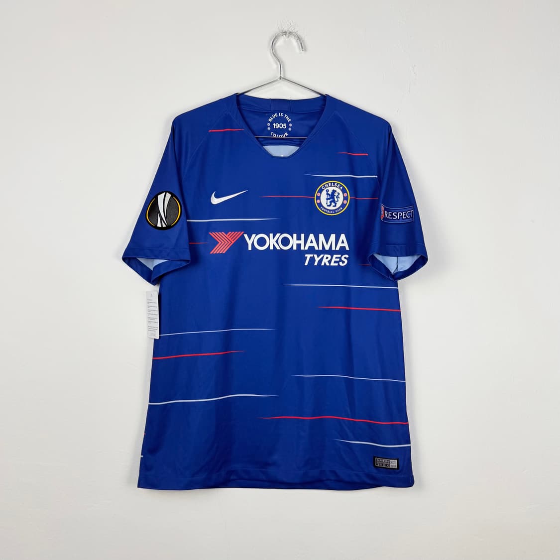 18-19 첼시 홈 아자르 유니폼 상품이미지5