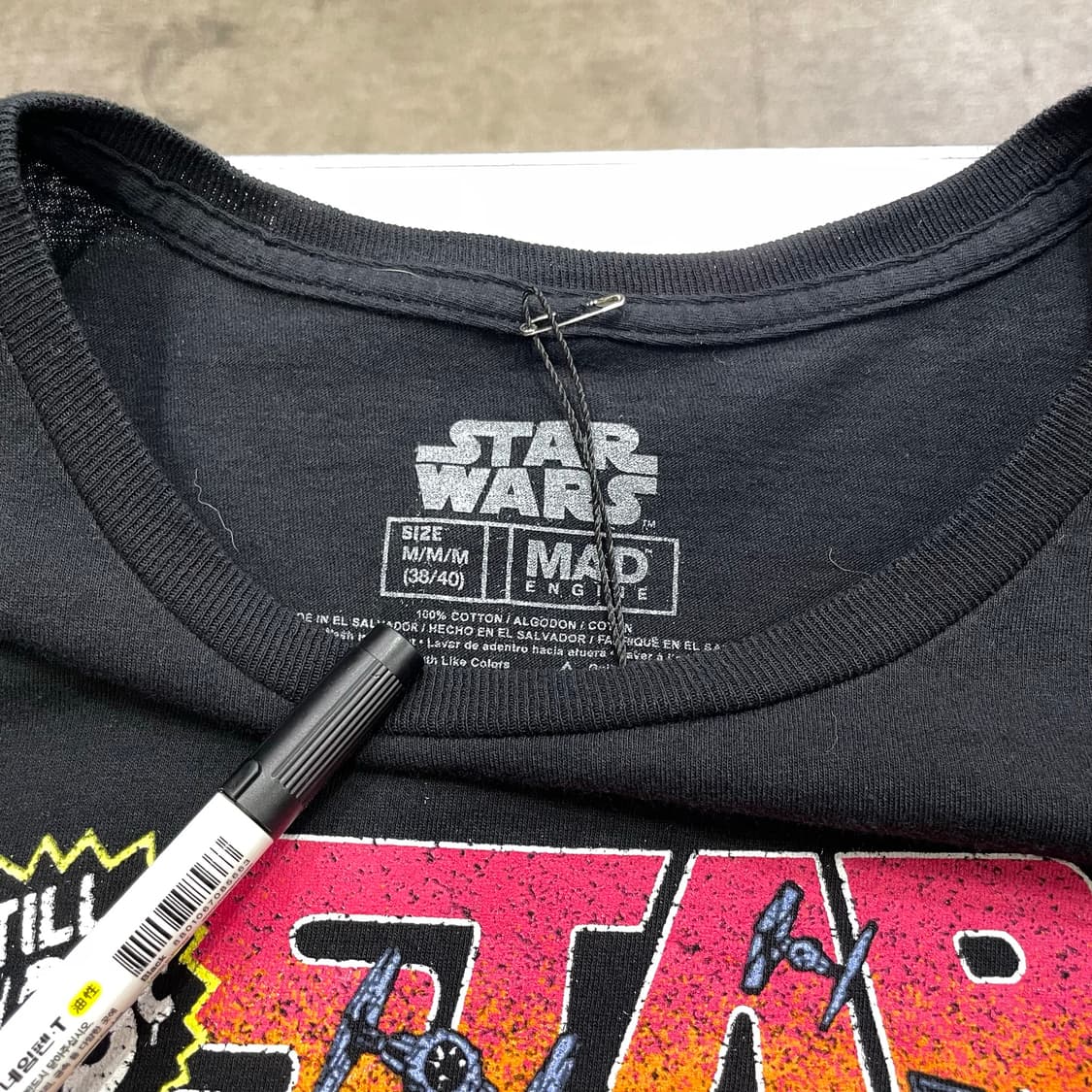 (M) STARWARS 스타워즈 빈티지 반팔티 상품이미지8