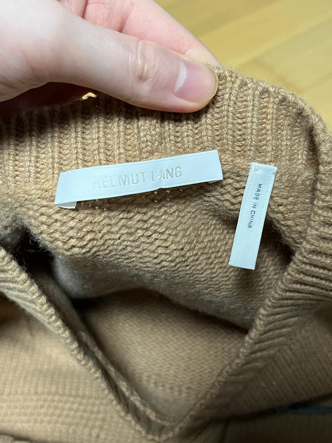 헬무트랭 helmut lang 그런지 니트 상품이미지3