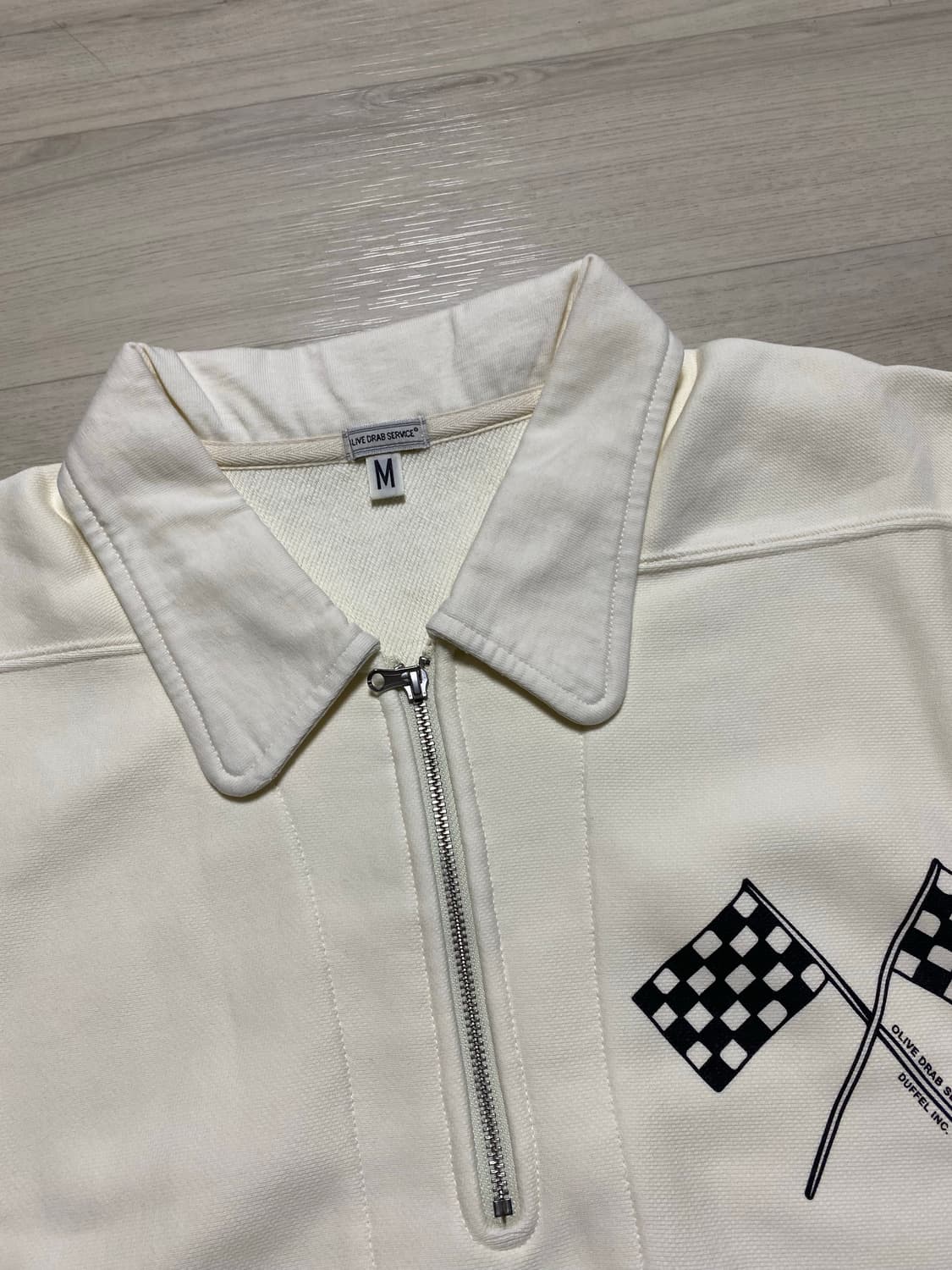 올리브드랩서비스 2-FM H/ZIP SWEATSHIRTS M사이즈 상품이미지2