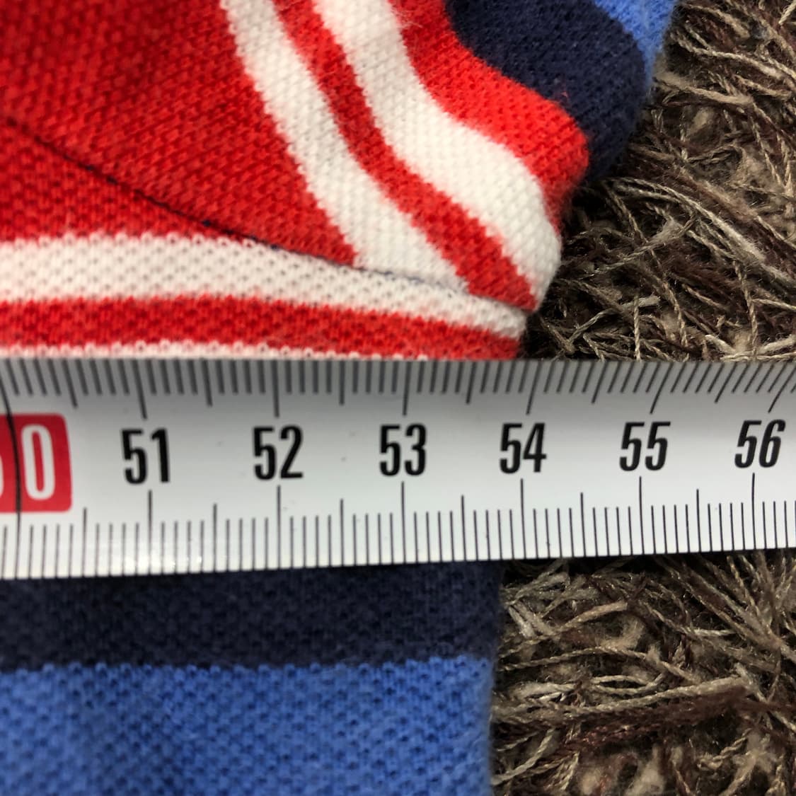 L 폴로 랄프로렌 멀티컬러 스트라이프 PK 반팔 카라 티셔츠 상품이미지5