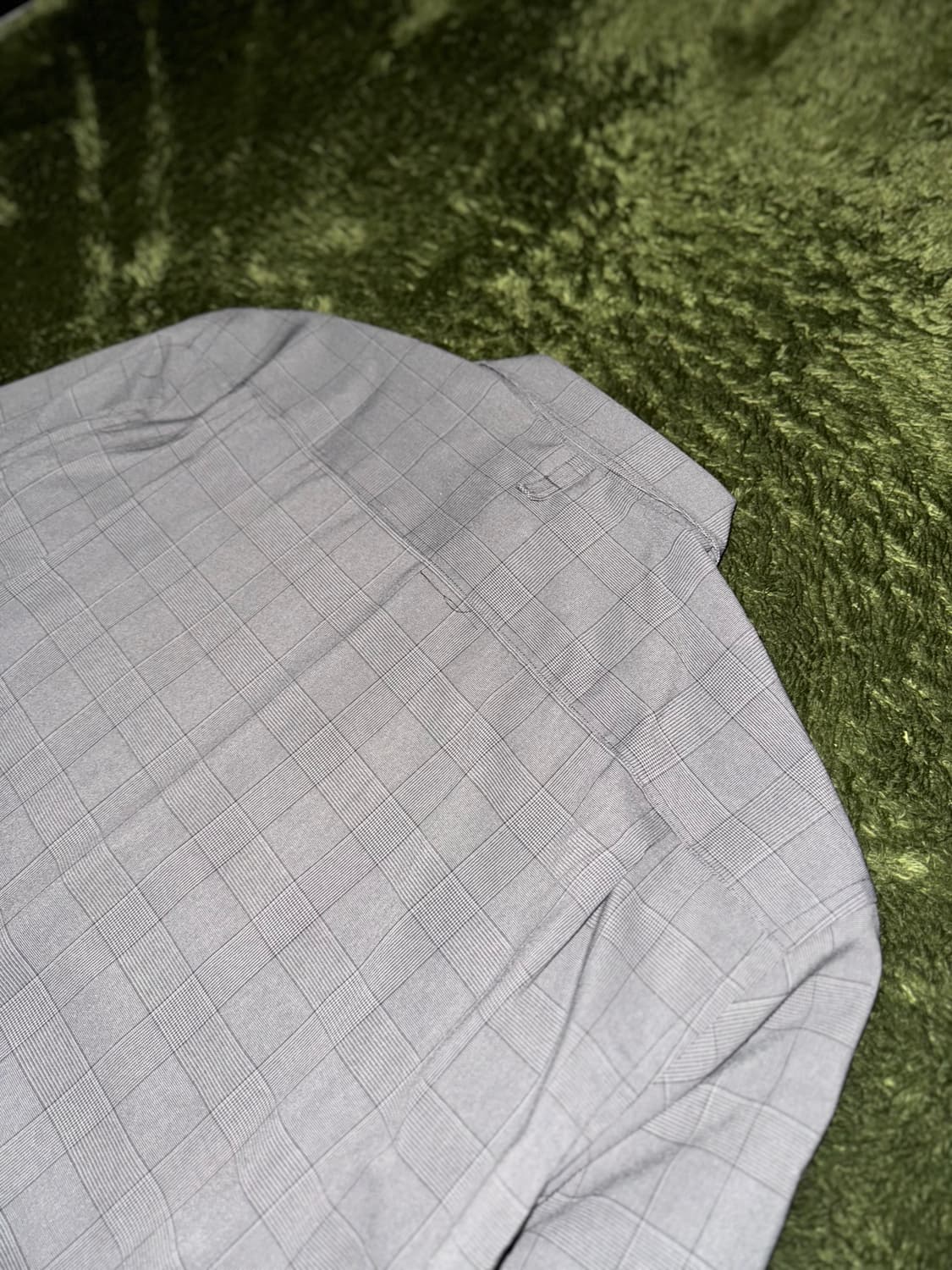 [M,L] 이스트로그 21FW 글렌 체크 유틸리티 폴리 셔츠 상품이미지8