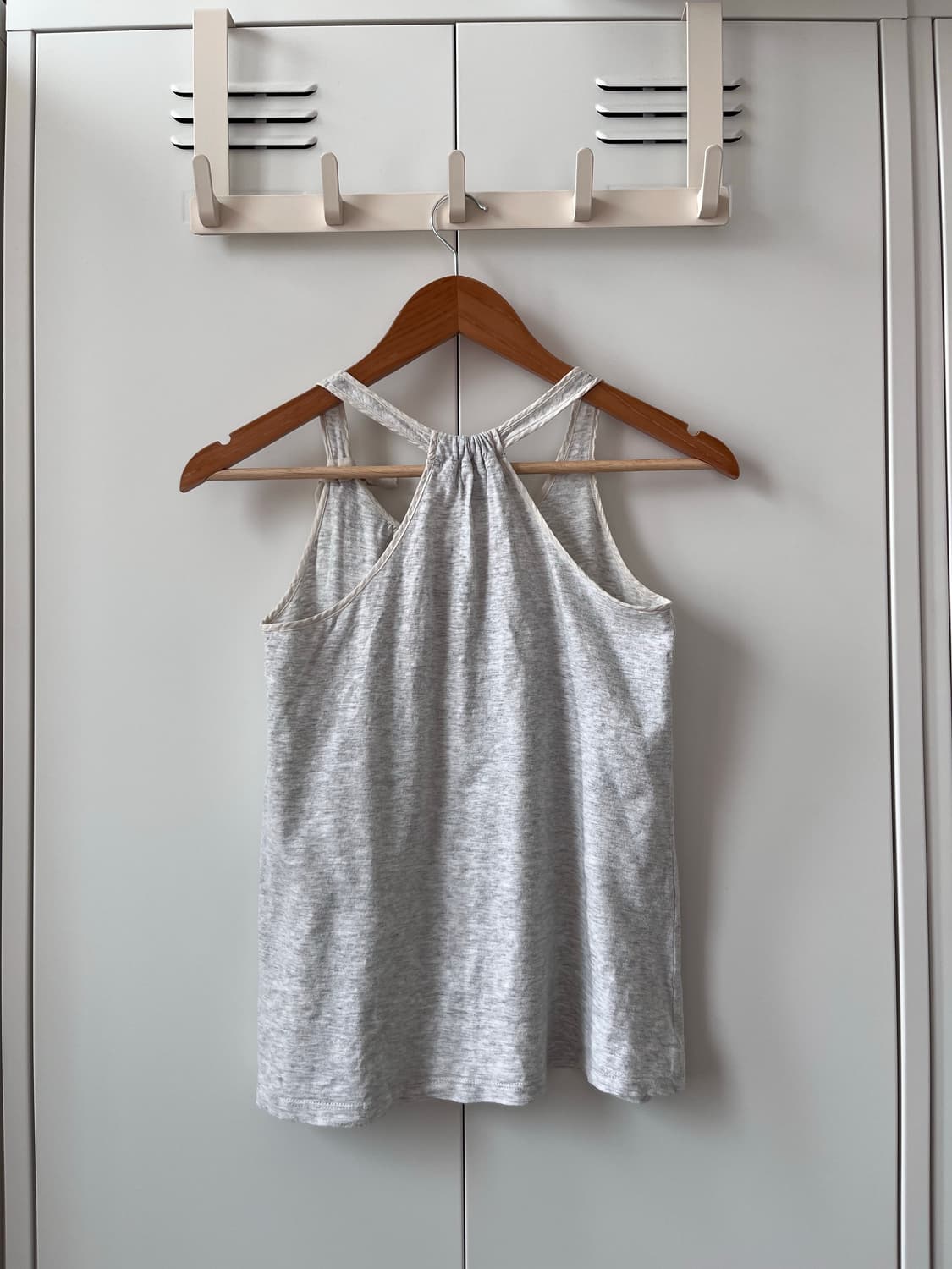 Gap 멜란지그레이 홀터넥 리본 슬리브리스 상품이미지10