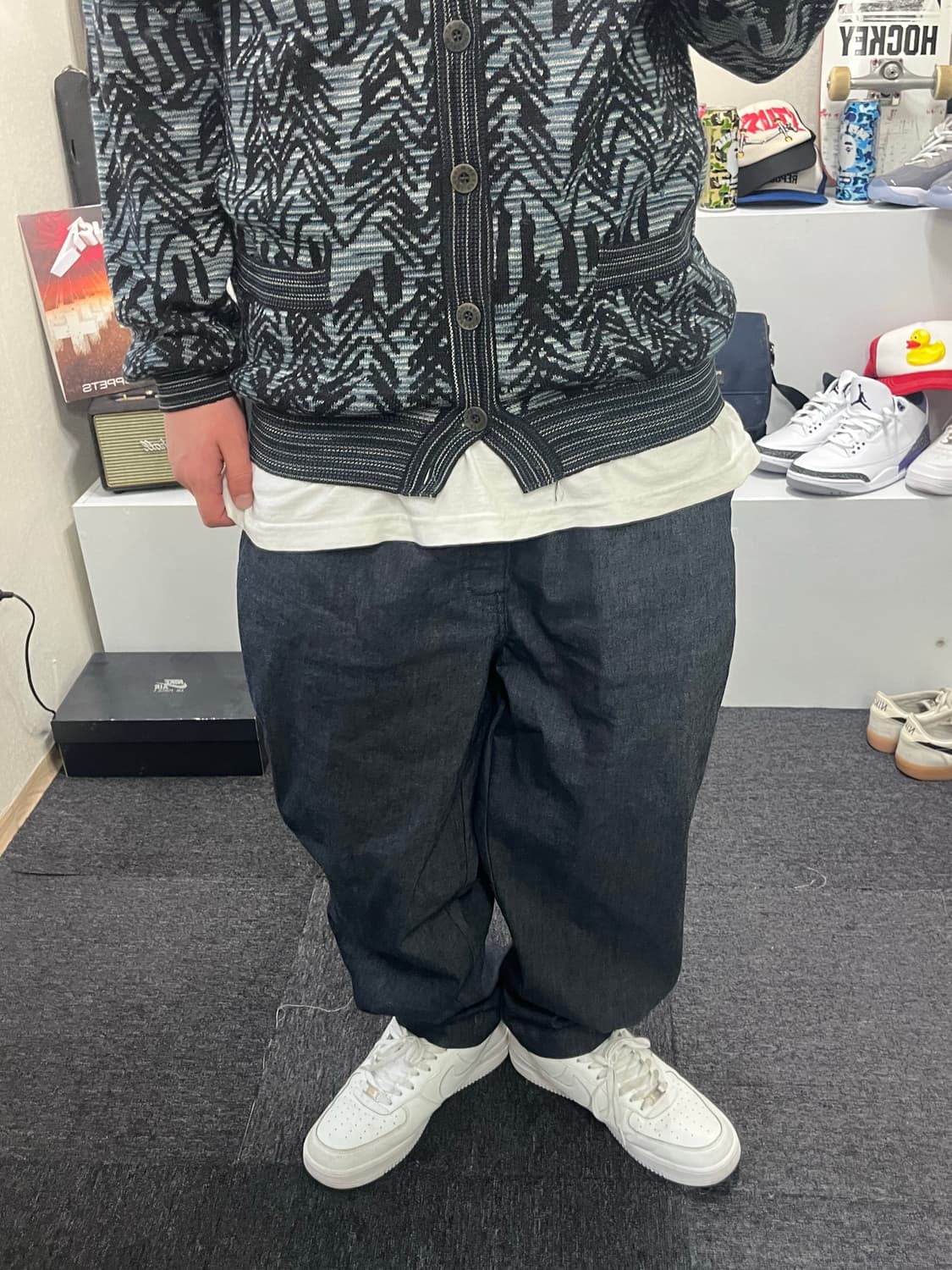 리바이스 풀온 크롭 루즈테이퍼드 팬츠 상품이미지7