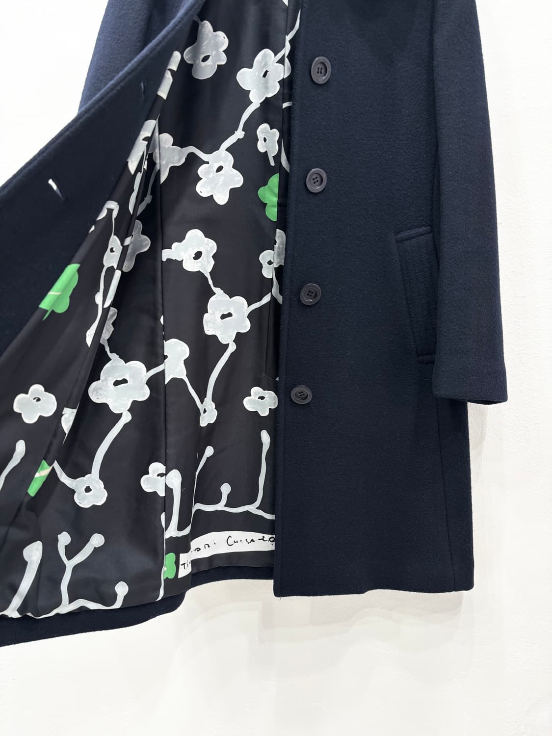 Tsumori Chisato 다크네이비 코트 상품이미지3