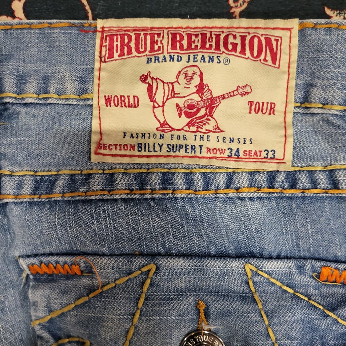 트루릴리젼 청바지 (35) made in USA 상품이미지7