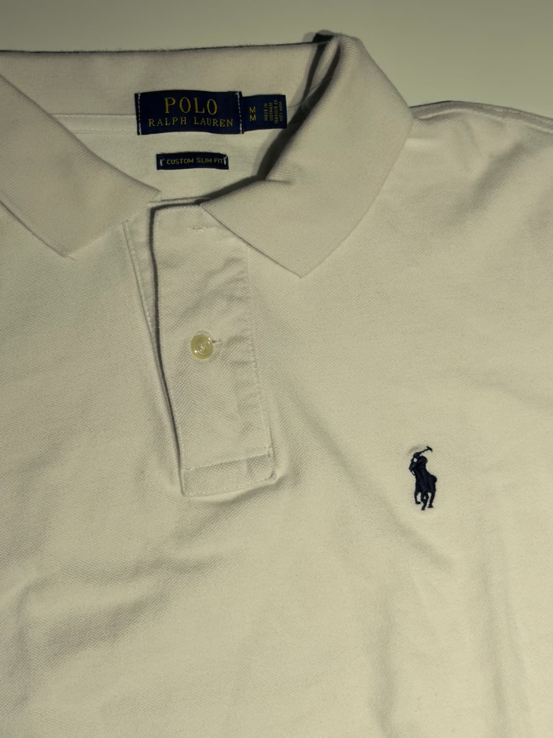 폴로 랄프로렌 화이트 반팔 M 상품이미지2