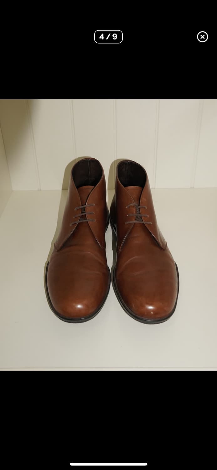 프라다 브라운 레이스업 부츠 280 상품이미지4