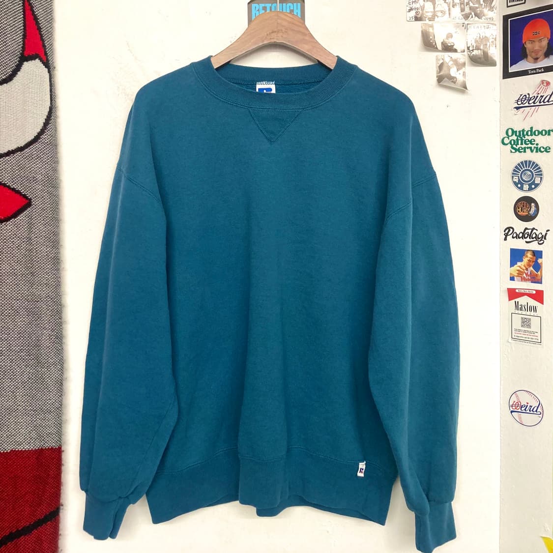 90‘s USA 러셀 맨투맨 ‘틸‘ 상품이미지1