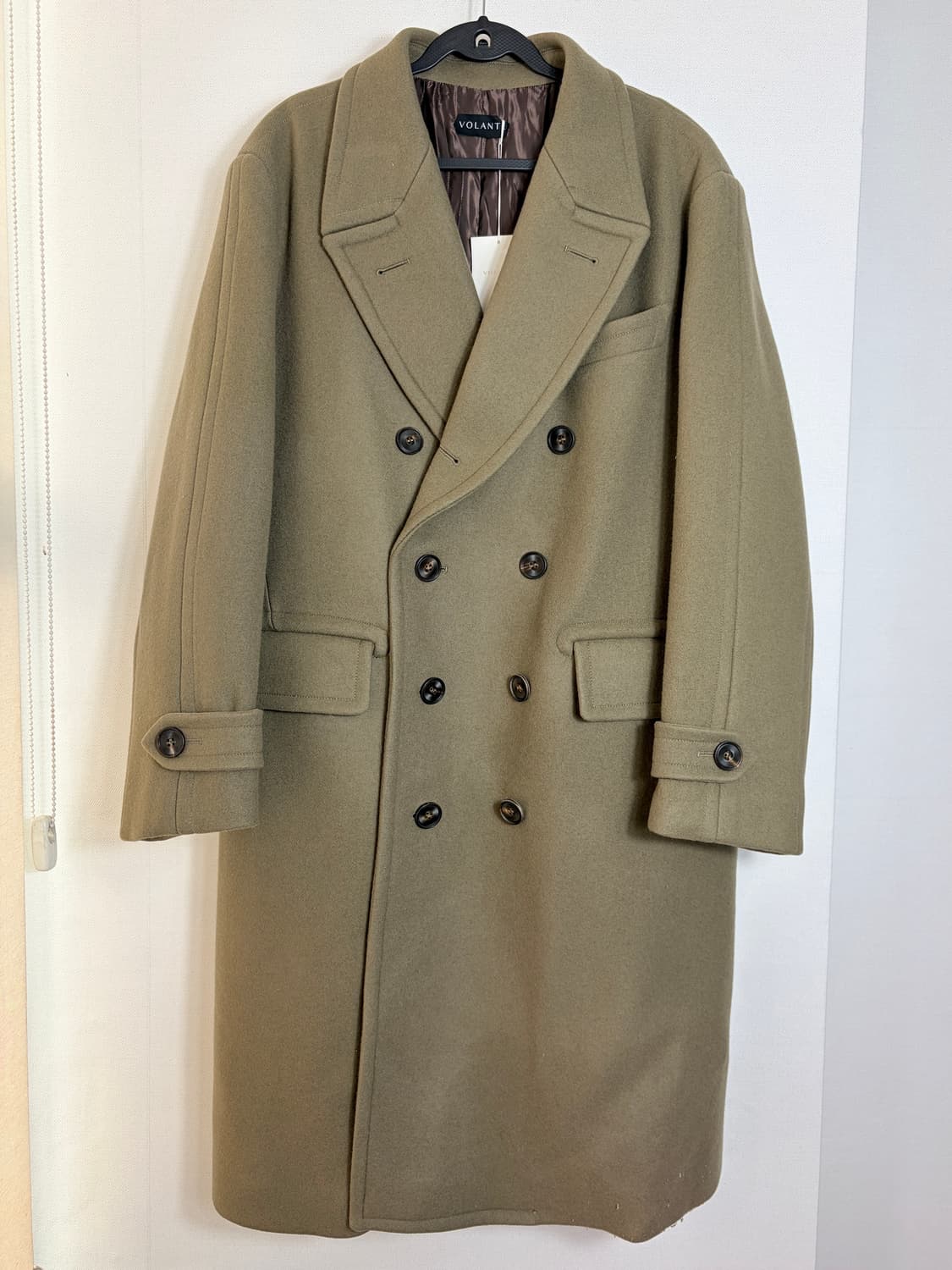 볼란테 캐시미어 더블 롱코트 상품이미지1