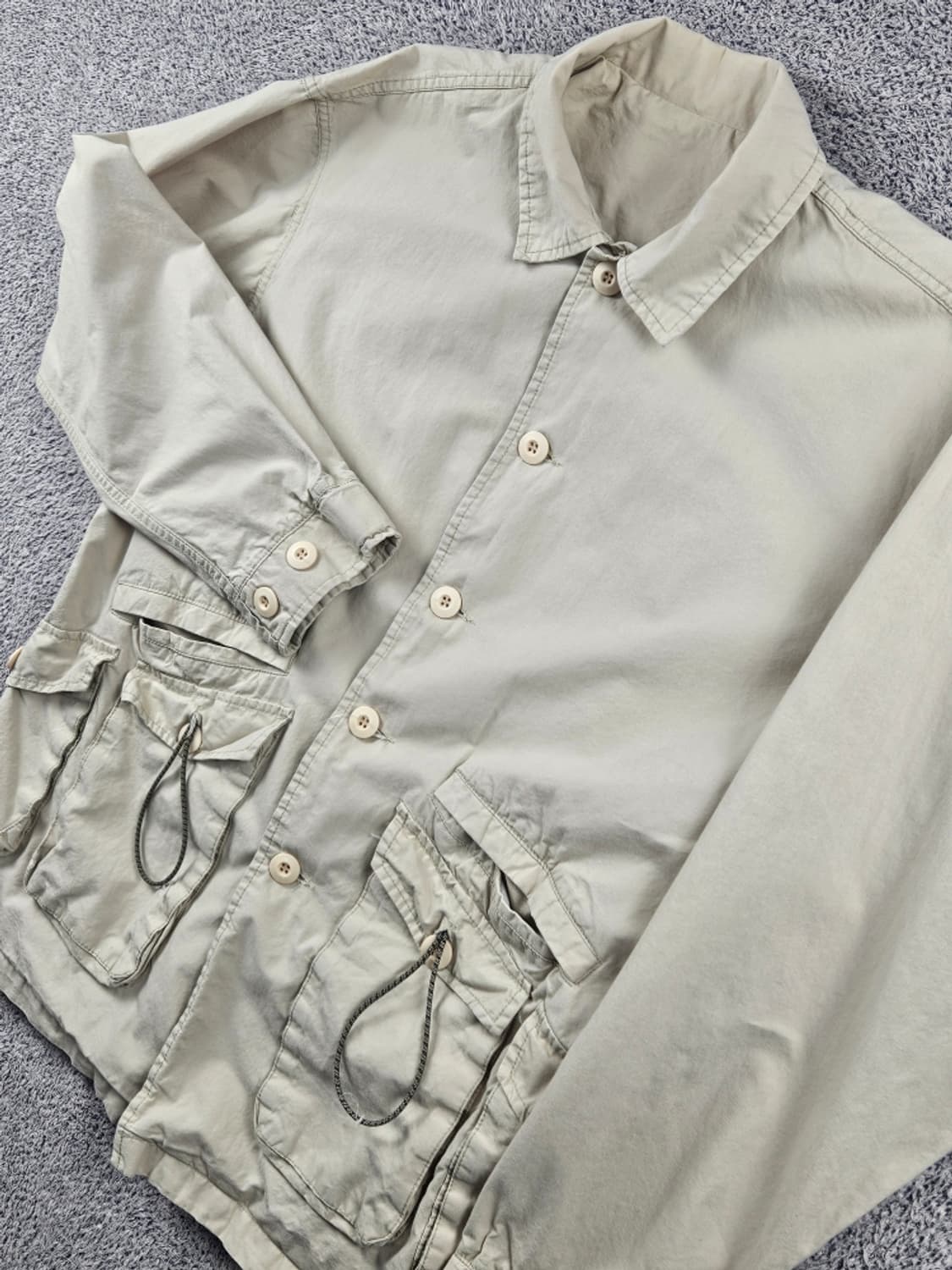 빈티지 멀티포켓 유틸리티 헌팅 워크 셔츠 ( XL추정 ) / 11202 상품이미지7