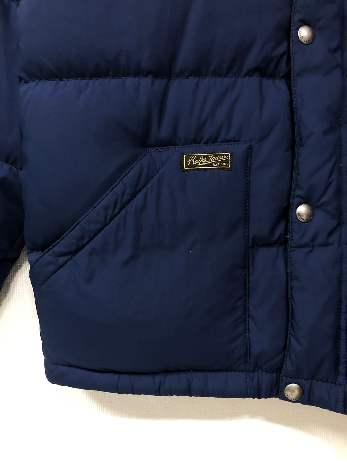 폴로랄프로렌 보이즈 덕다운 숏패딩 _ 네이비 상품이미지3