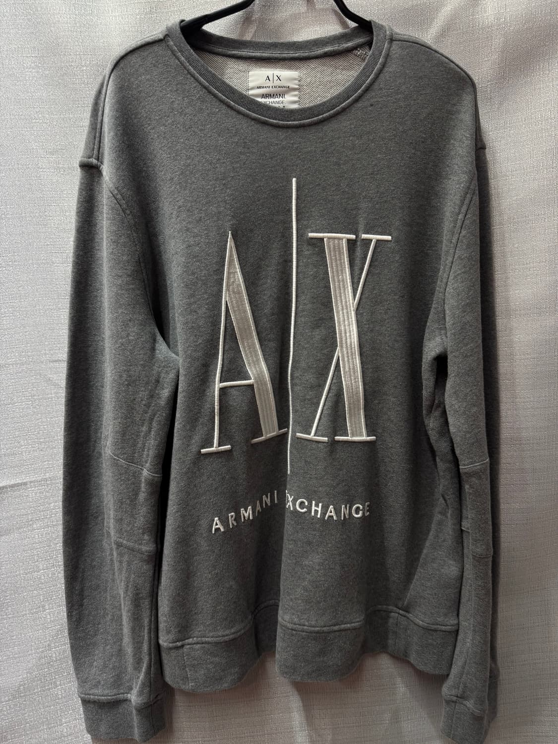 아르마니 익스체인지 빅로고 맨투맨 M(L) 상품이미지1