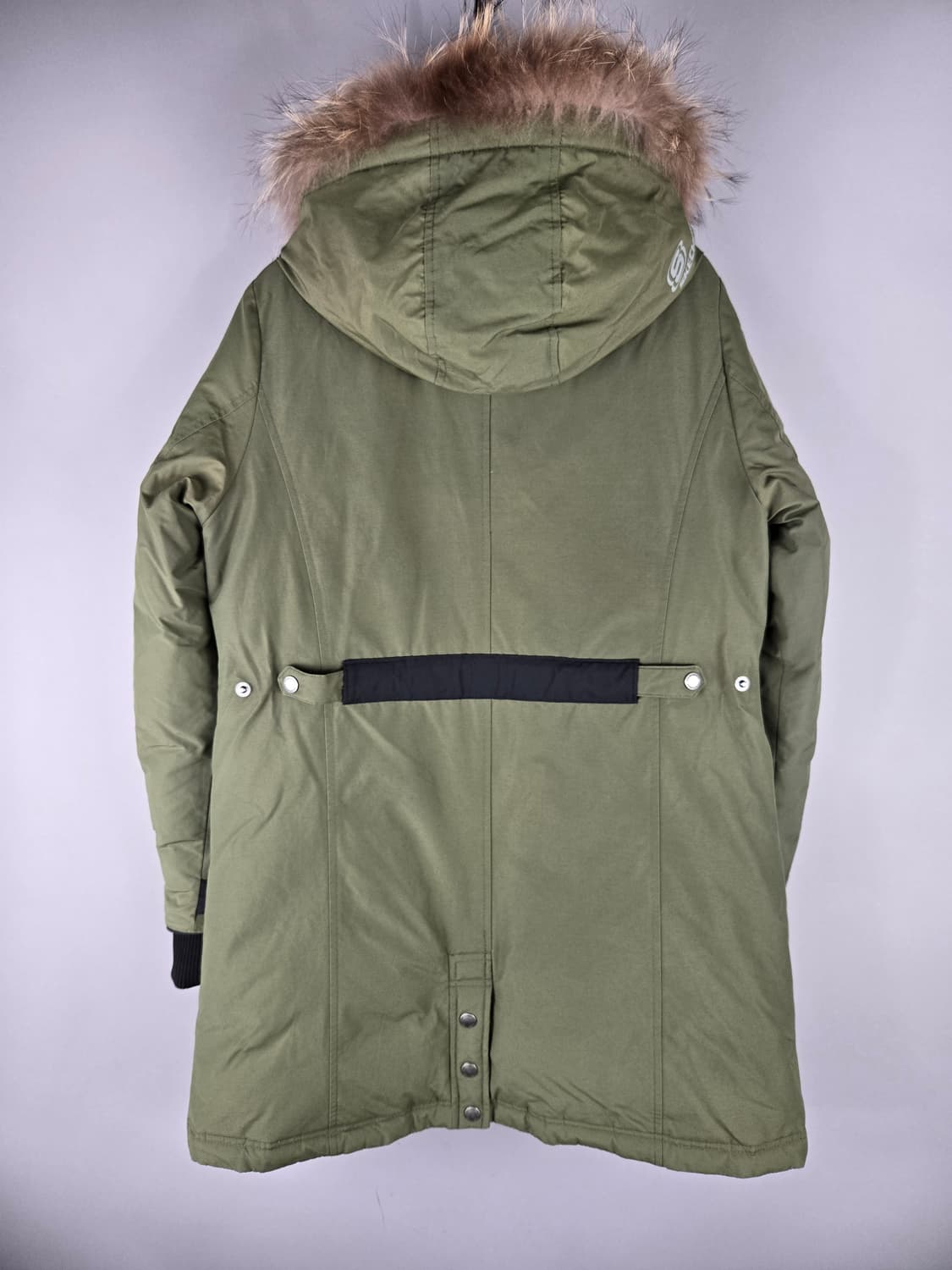 [무료배송]스케쳐스 95 여성 라쿤퍼 덕 다운 야상 패딩 점퍼 상품이미지6