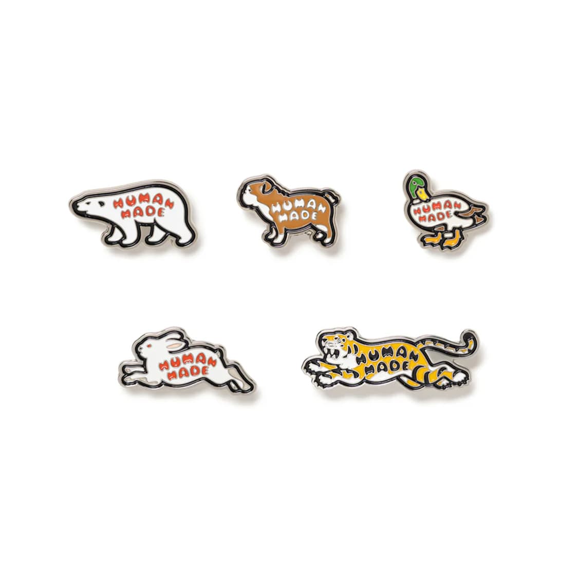 휴먼 메이드 애니멀 핀 #2 그린 ONE SIZE HM29GD151 상품이미지2