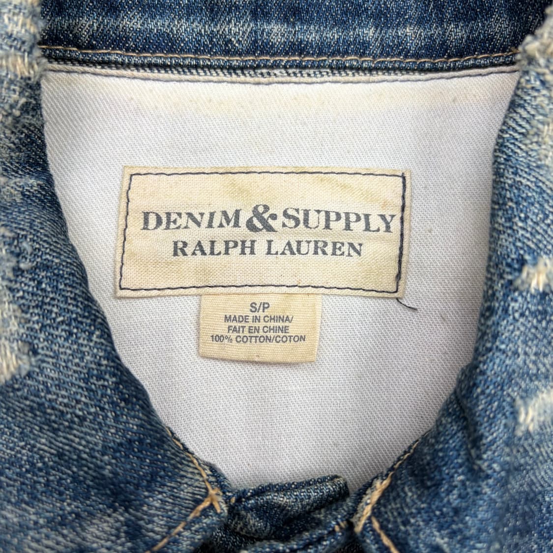 데님앤서플라이 성조기 데님 자켓 S 상품이미지7