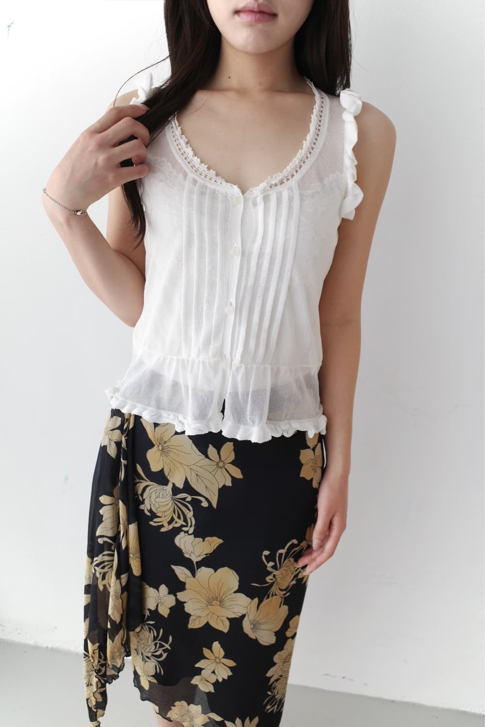 frill sleeveless 상품이미지4