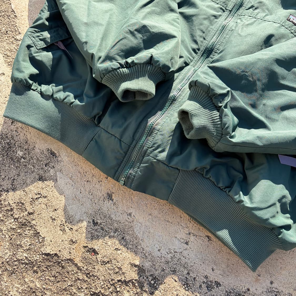 90s USA OG 파타고니아 쉘드 신칠라 봄버자켓 L 상품이미지8