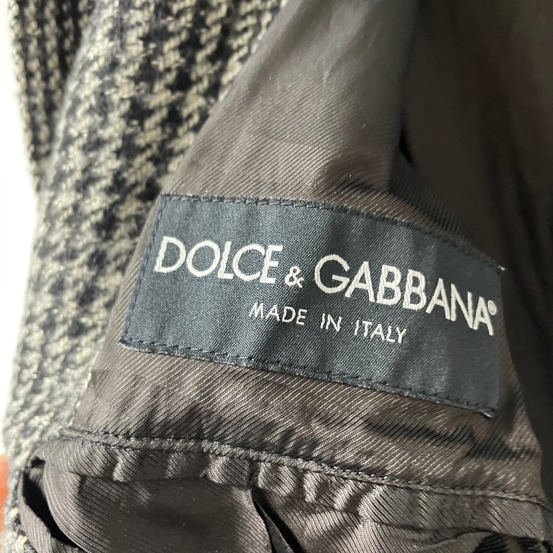 돌체앤가바나 체크 코트 50 상품이미지5