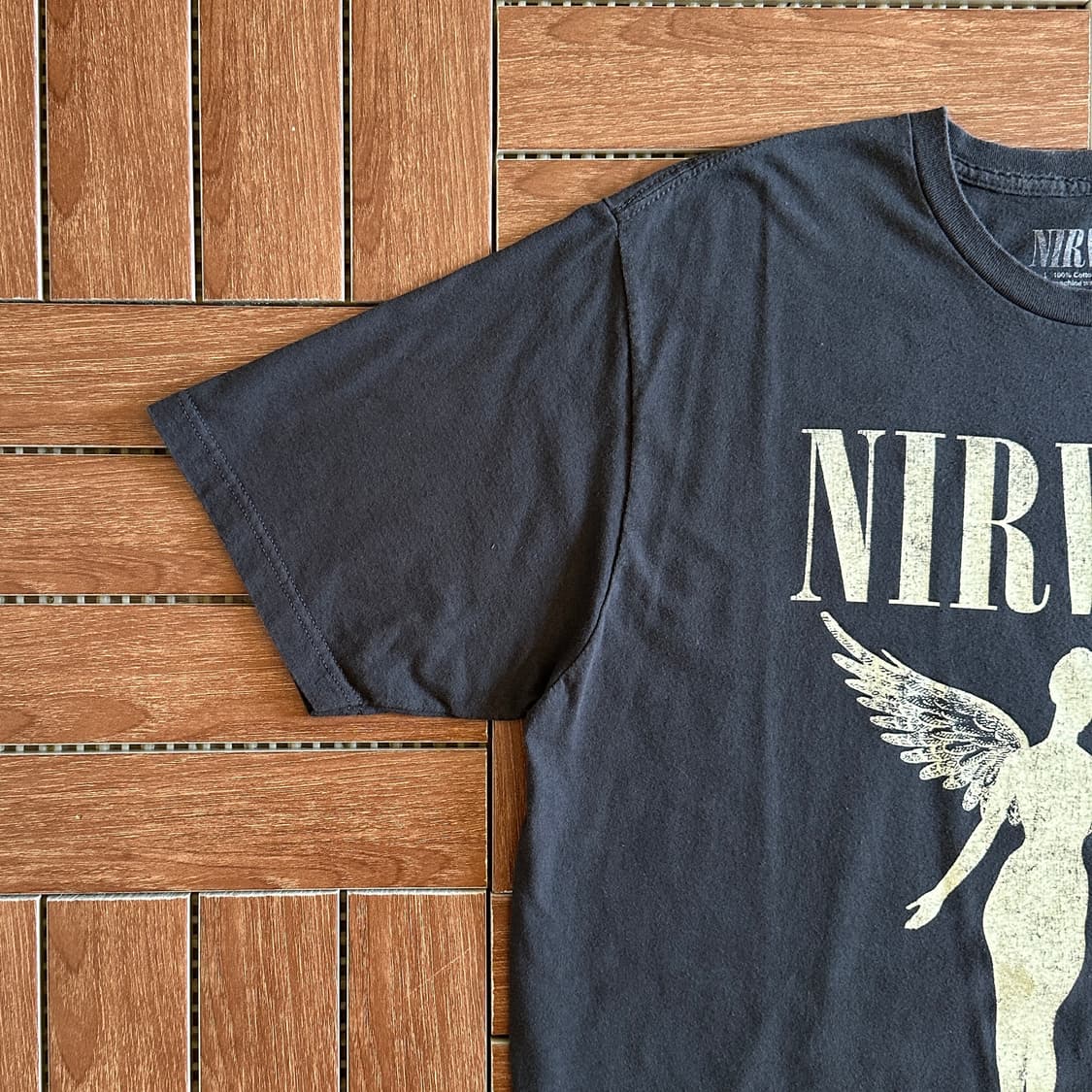Nirvana ‘In utero’ cotton 1/2 tee 상품이미지3