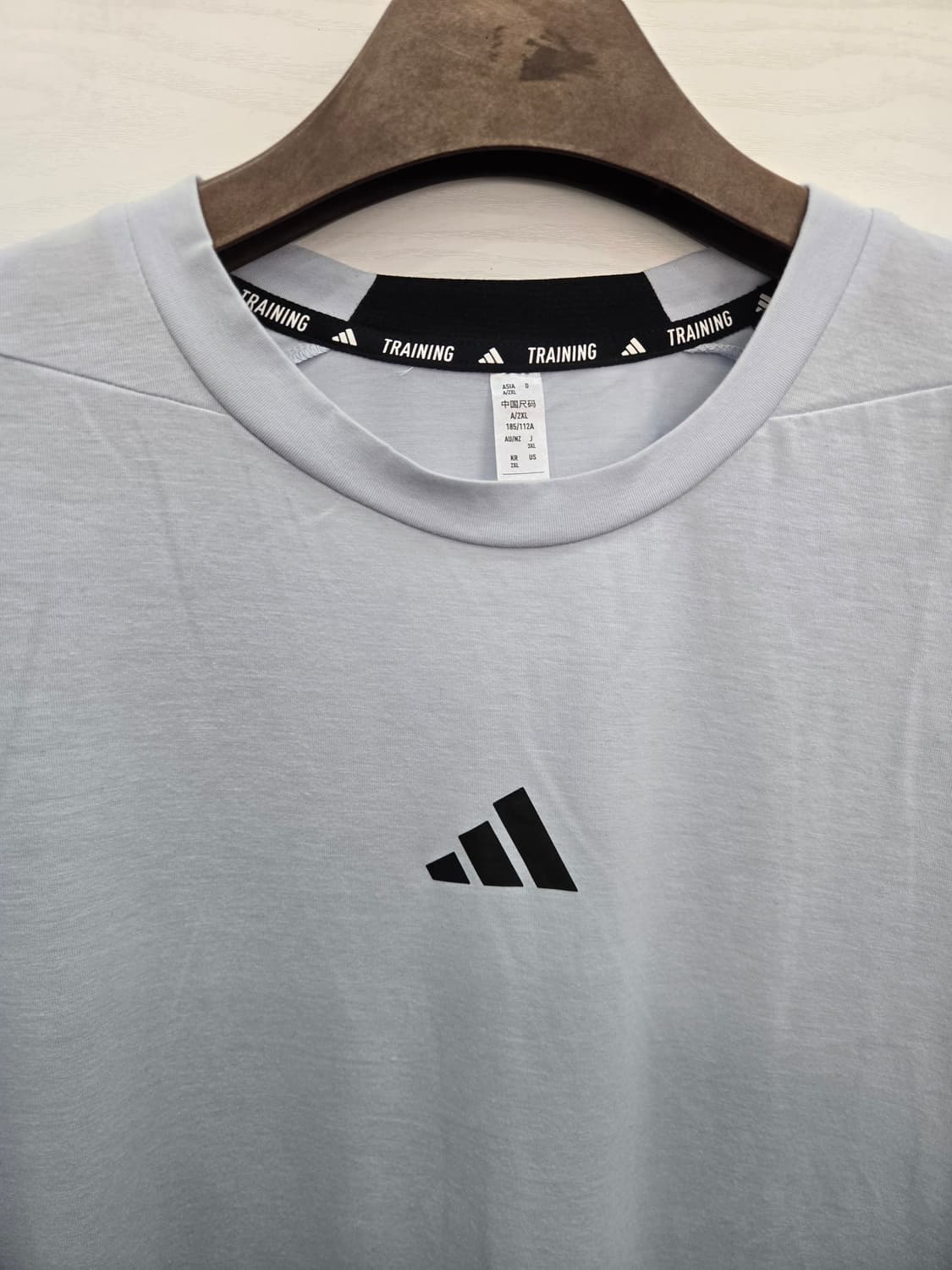 2XL,110 )) adidas 아디다스 반팔티셔츠! 스카이블루 색상! 상품이미지2