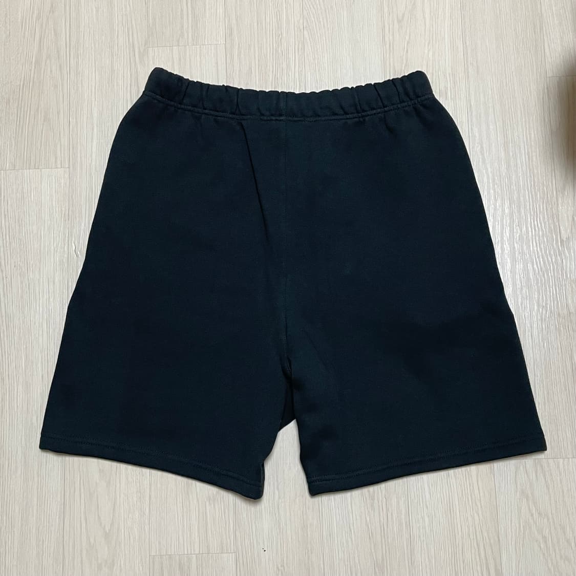 피어오브갓 에센셜 블랙 기모 반바지 XS 상품이미지5