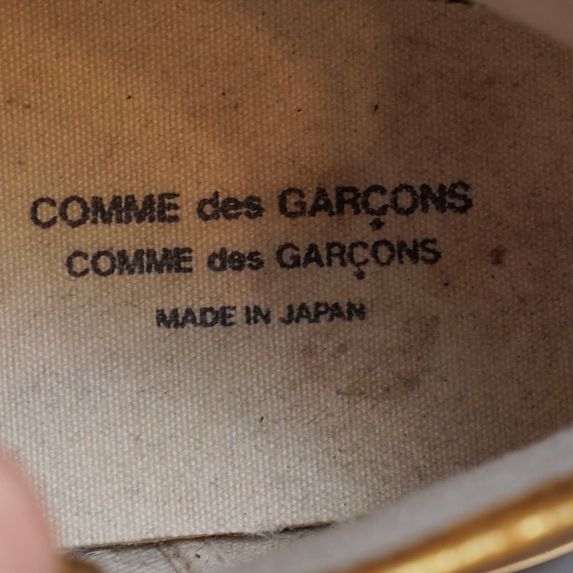 꼼데가르송 디스트로이드 우먼 스니커즈 상품이미지6