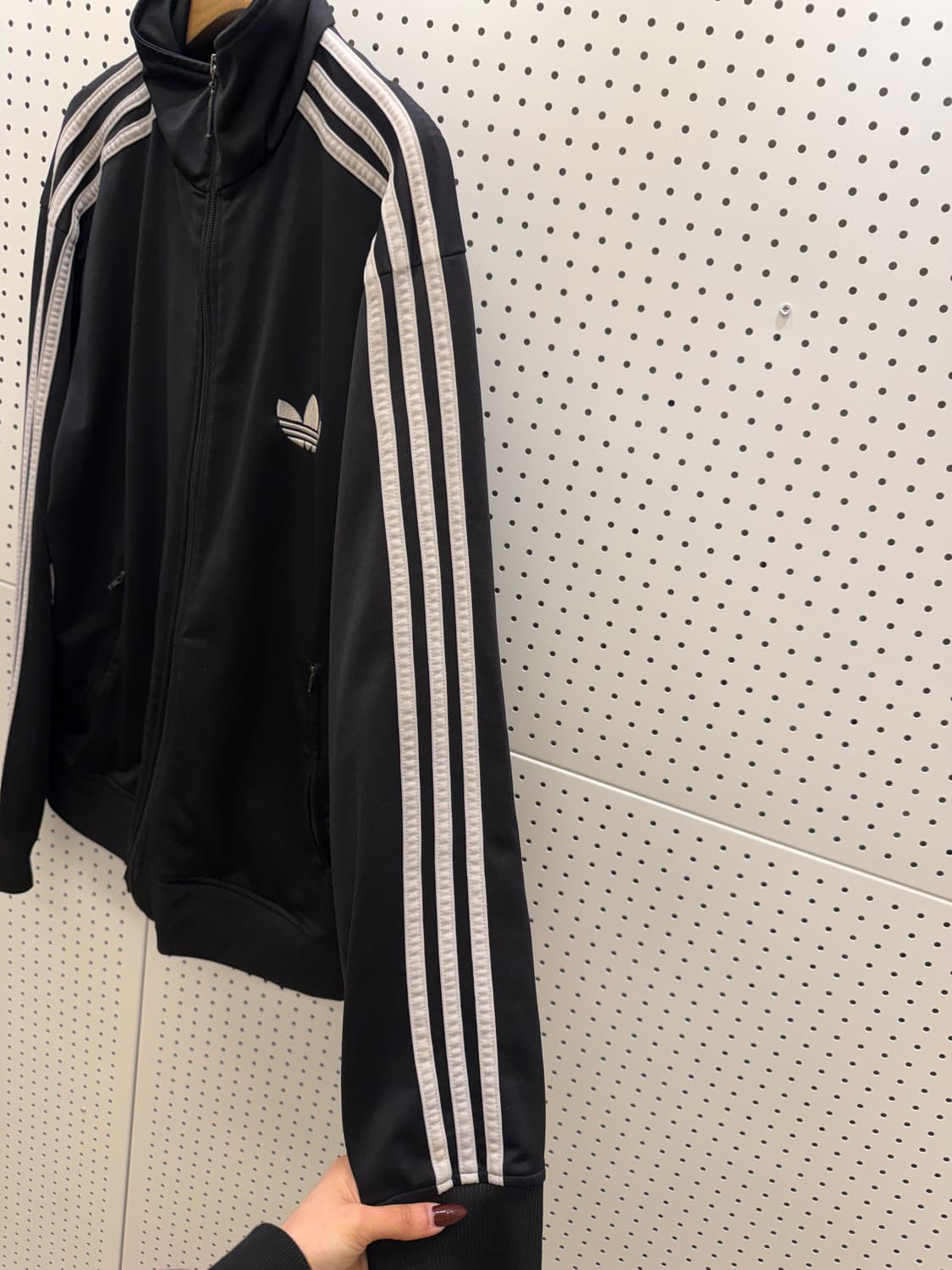 아디다스 파이어버드 트랙탑 져지 블랙 U1491 상품이미지6