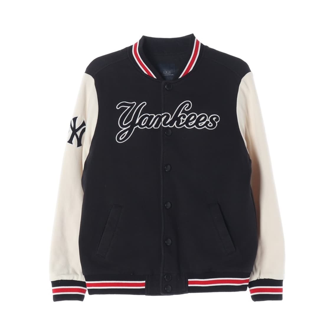 MLB 뉴욕 양키스 스냅 버튼 스타디움 점퍼 13Y 상품이미지1