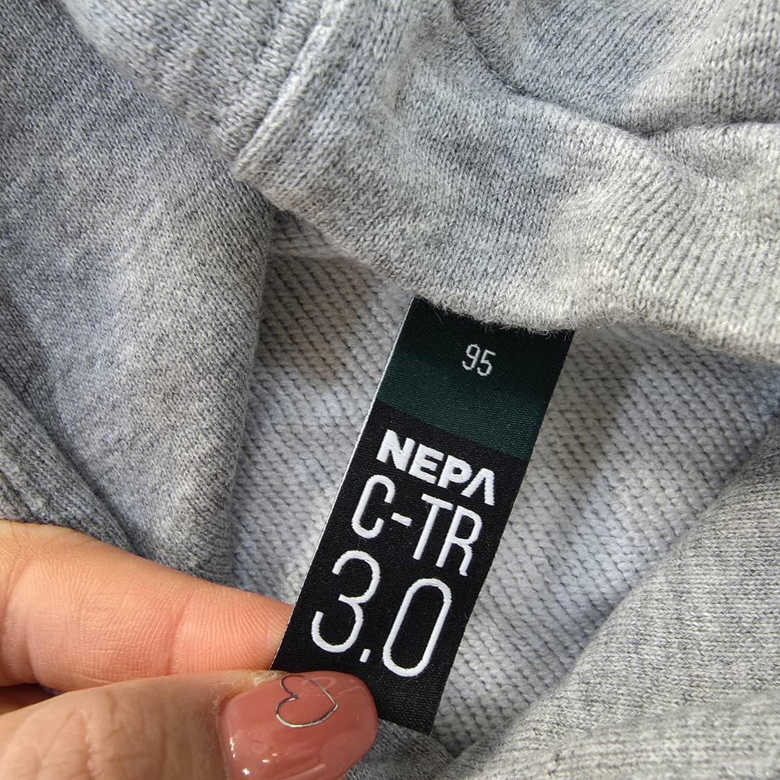 [95] 네파 후드 맨투맨 긴팔 티셔츠 1222J 상품이미지3