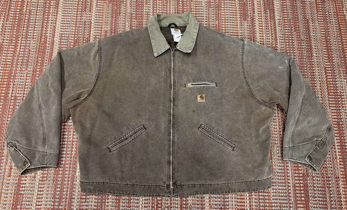 칼하트 J97 디트로이트 자켓 브라운 상품이미지1