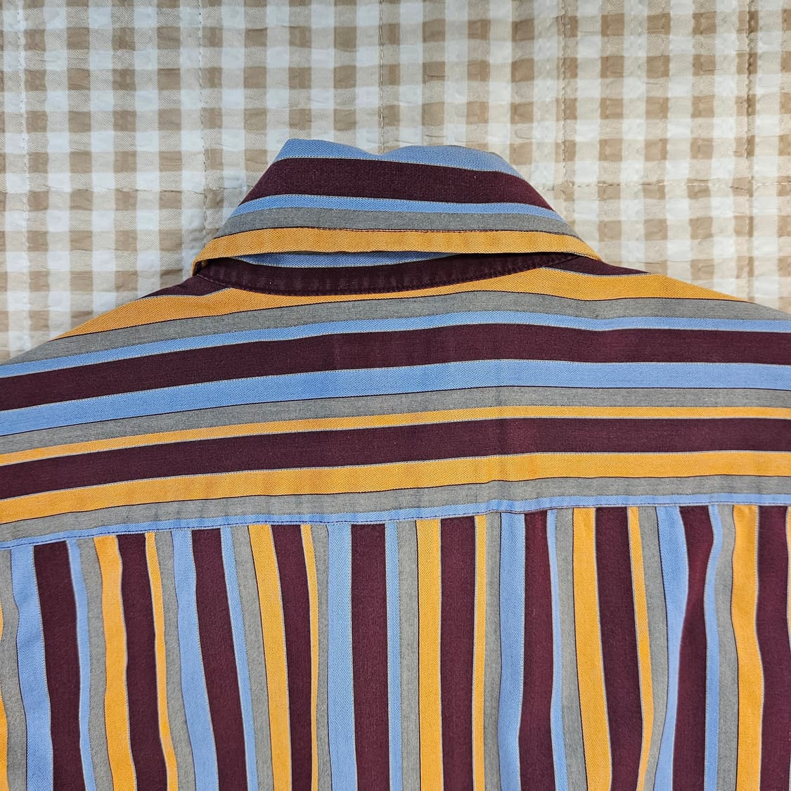 인터메조 스트라이프 긴소매 셔츠 남자100 상품이미지5