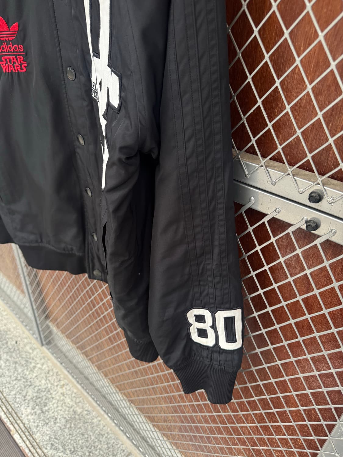 아디다스 스타워즈 그래픽 블루종 봄버 자켓 M 상품이미지7