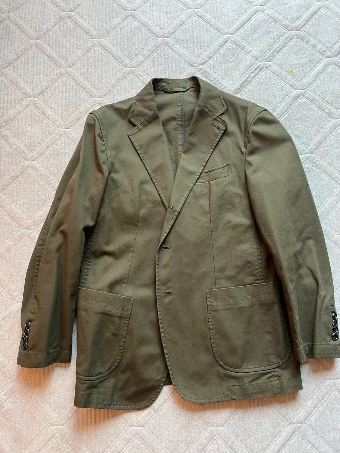 솔티 자켓 L 3벌(네이비,카키,브라운) 상품이미지4