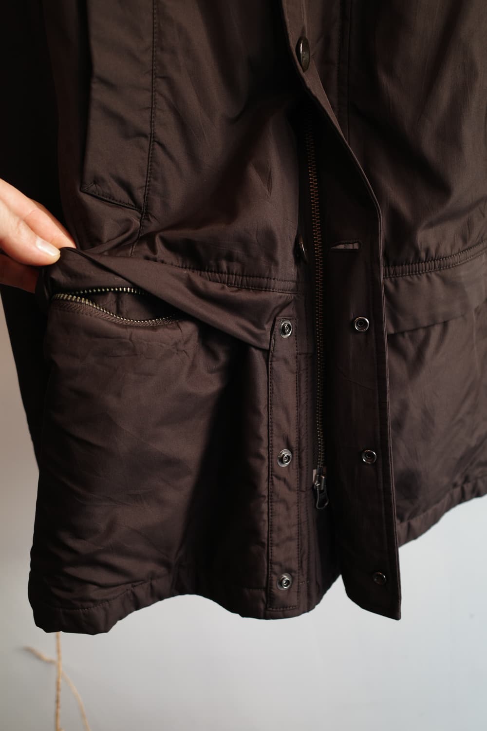 NICOLE CLUB FOR MAN 투웨이집업 스트링점퍼 상품이미지4