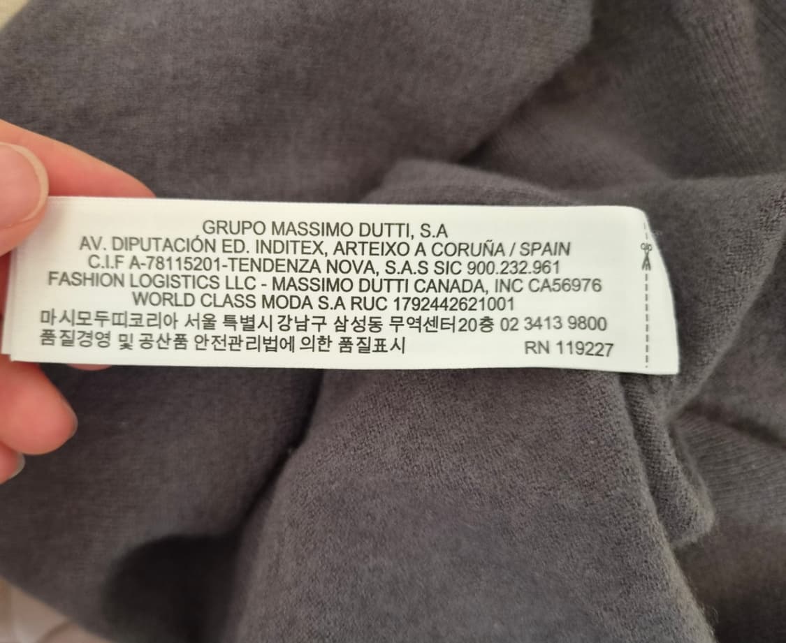 마시모뚜띠 남성 배색 캐시미어니트

 상품이미지7