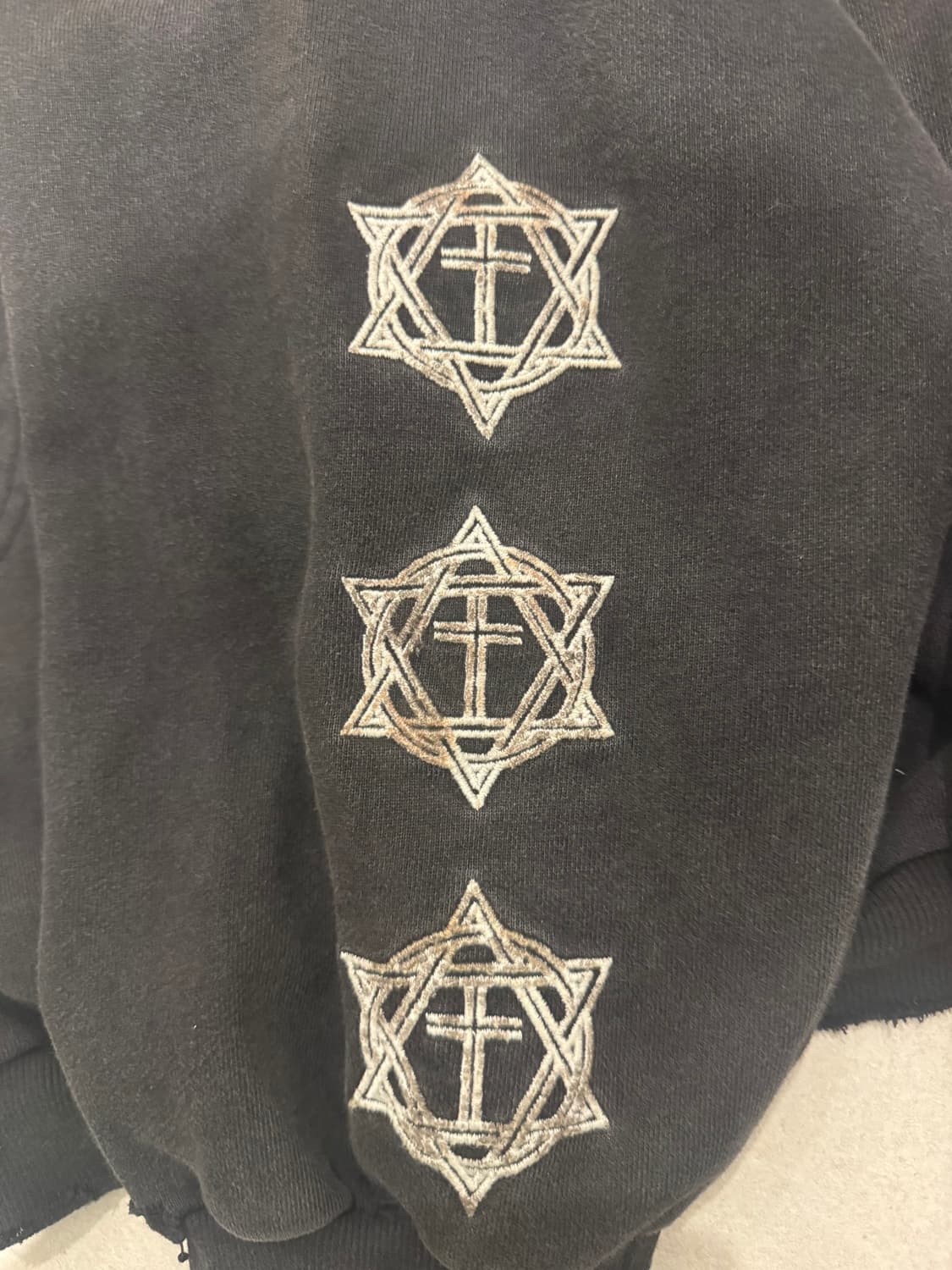 프로젝트 gr 메탈릭 로고 후드 2 상품이미지3